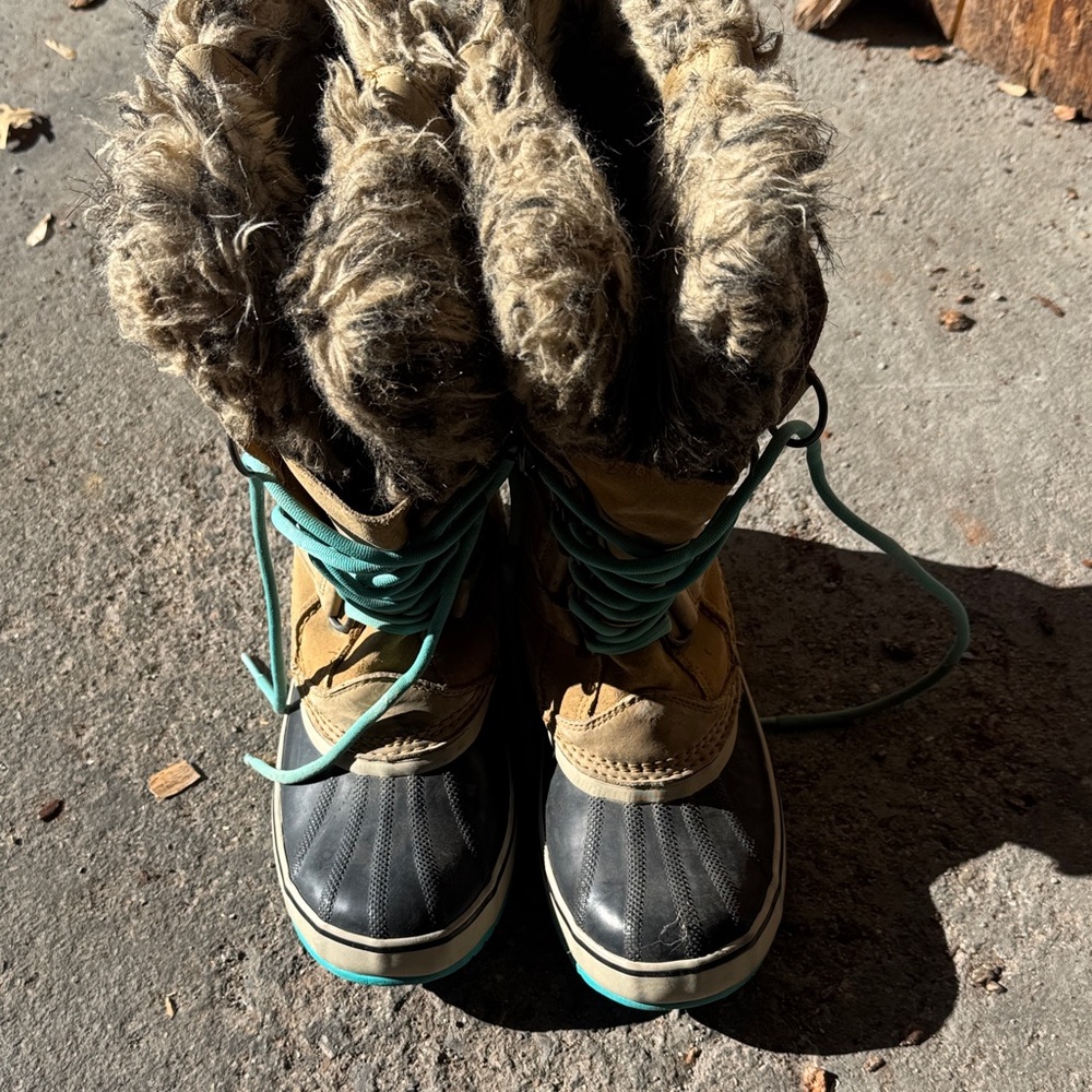 Sorel Faux Fur Lined Winter Boots